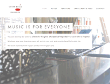 Tablet Screenshot of learnmusic.com.au